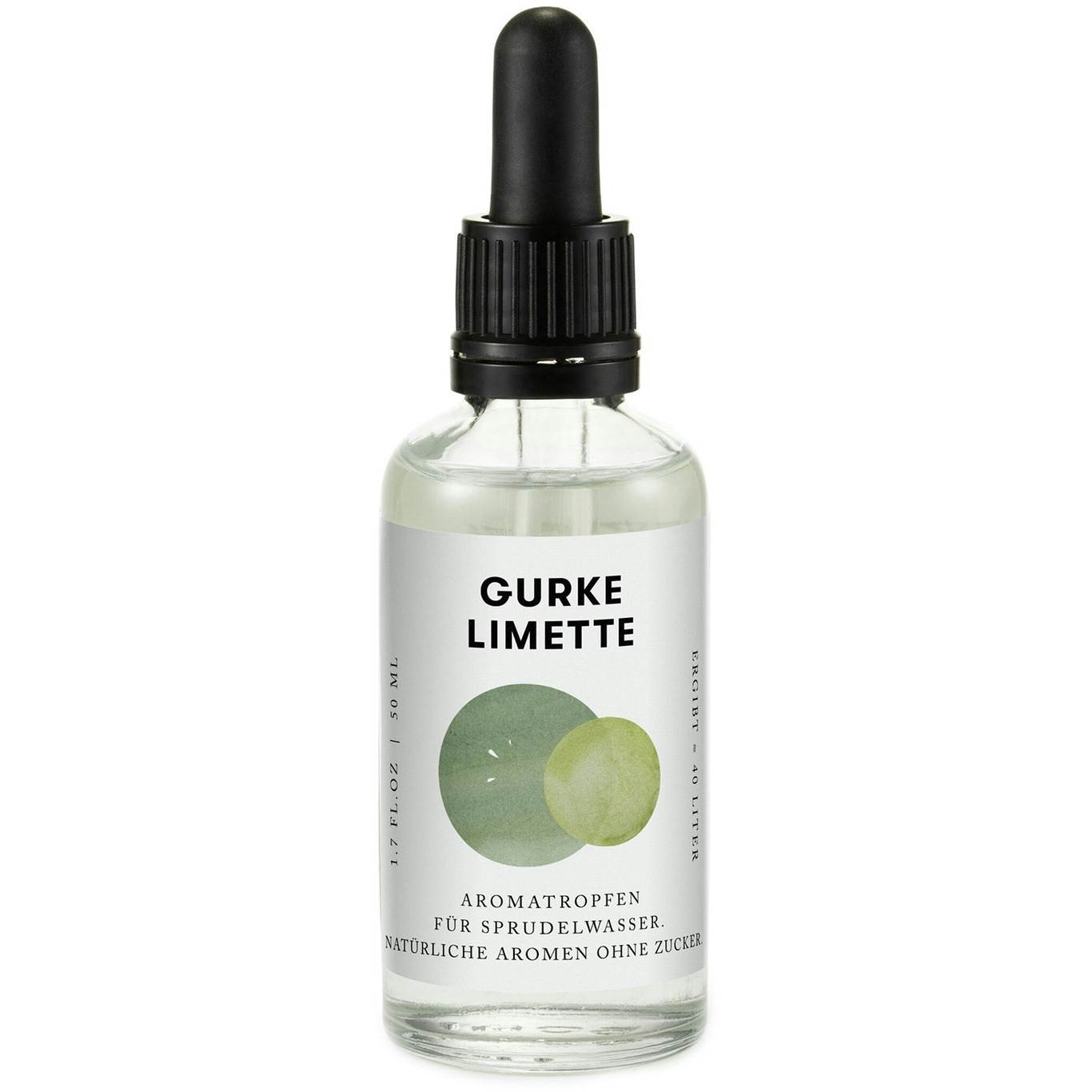 Flavour Drops Smaksättare 50 cl, Cucumber Lime