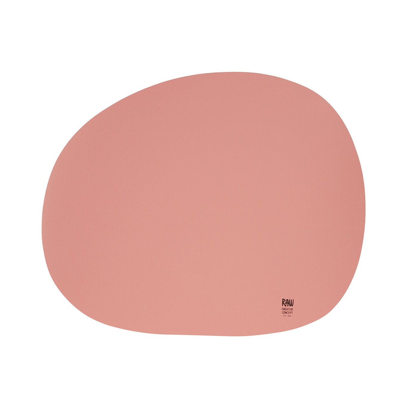 Raw Organic Bordsunderlägg 33,5x41 cm, Pink Sky