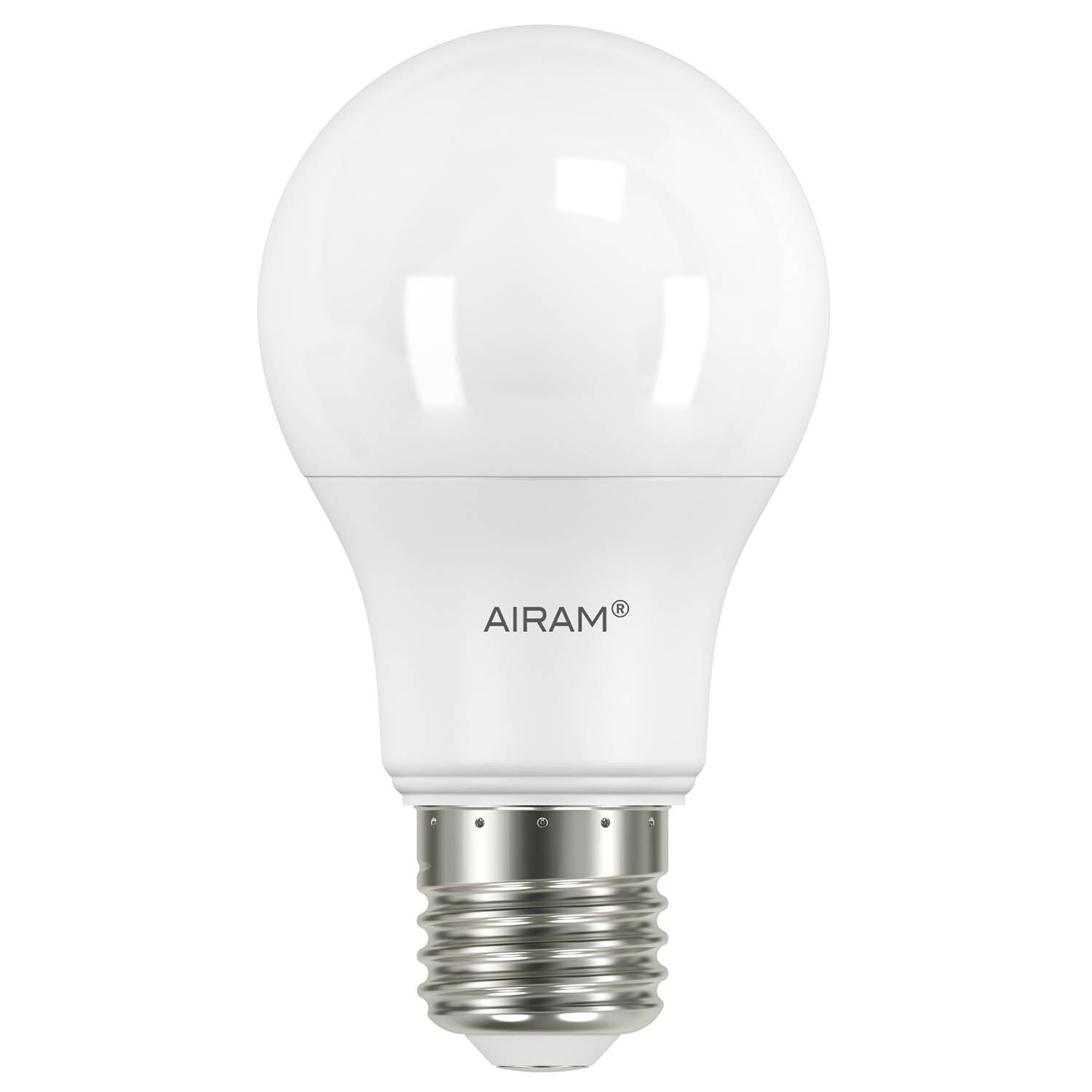 Airam Frost Led Normal E27 2800k 806lm 8w - LED-lampor Vit