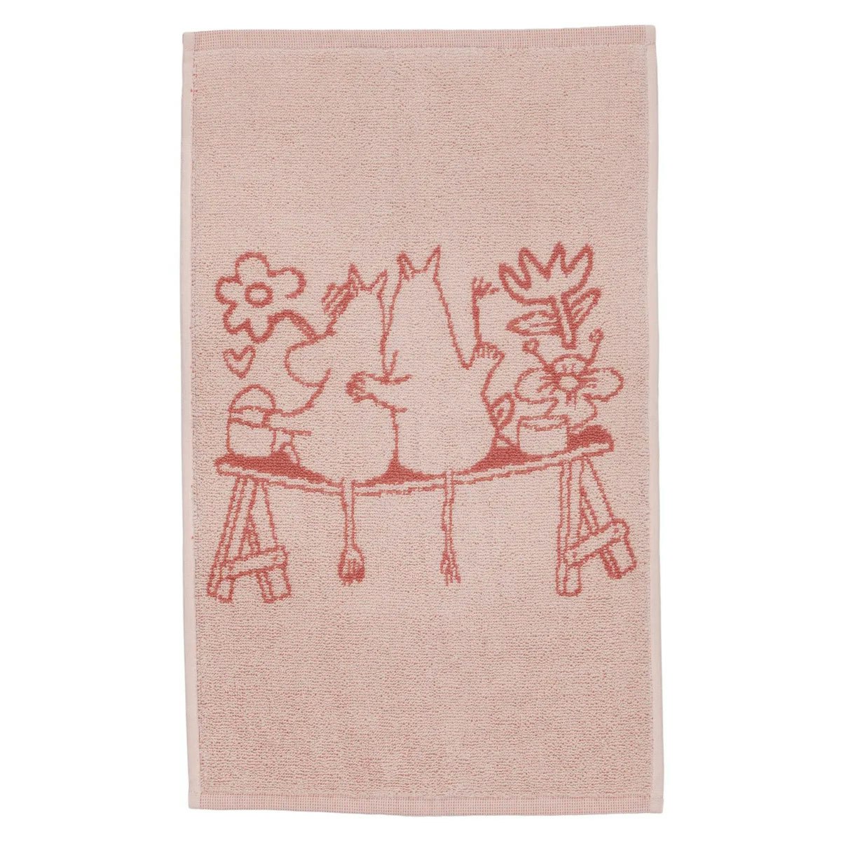 Moomin Handduk 30x50 cm, Kärlek