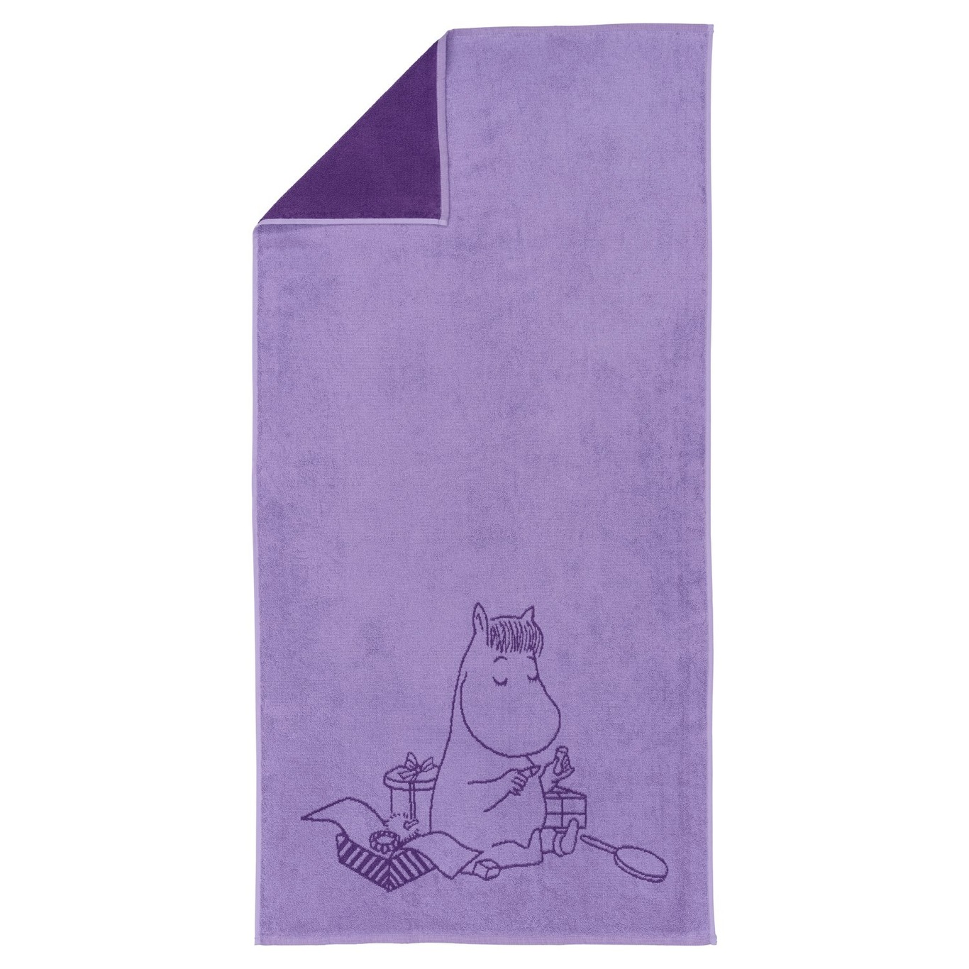 Moomin Badhandduk 70x140 cm, Snorkfröken Violett