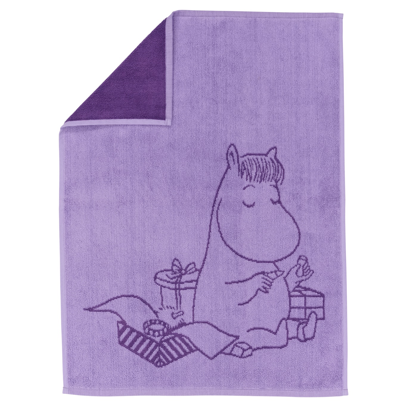 Moomin Handduk 50x70 cm, Snorkfröken Violett