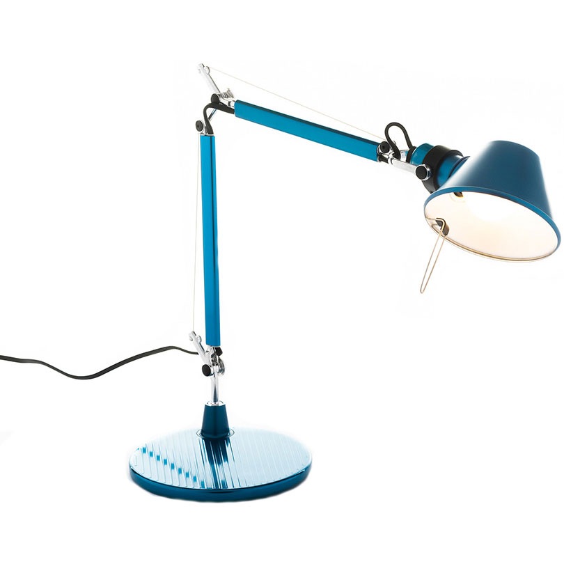 Tolomeo Micro Bordslampa, Anodiserad Blå