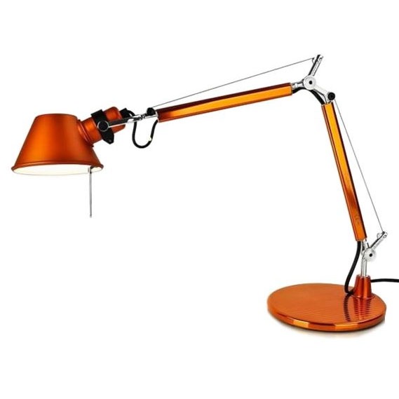 Tolomeo Micro Bordslampa, Anodiserad Orange