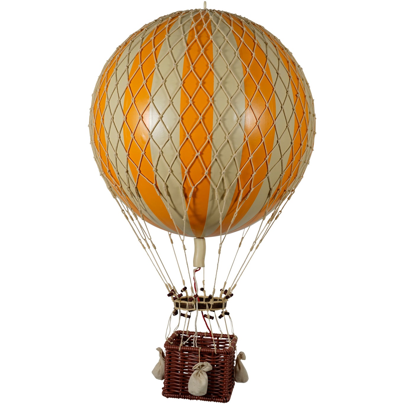 Royal Aero Luftballong 32x56 cm, Orange / Ivory