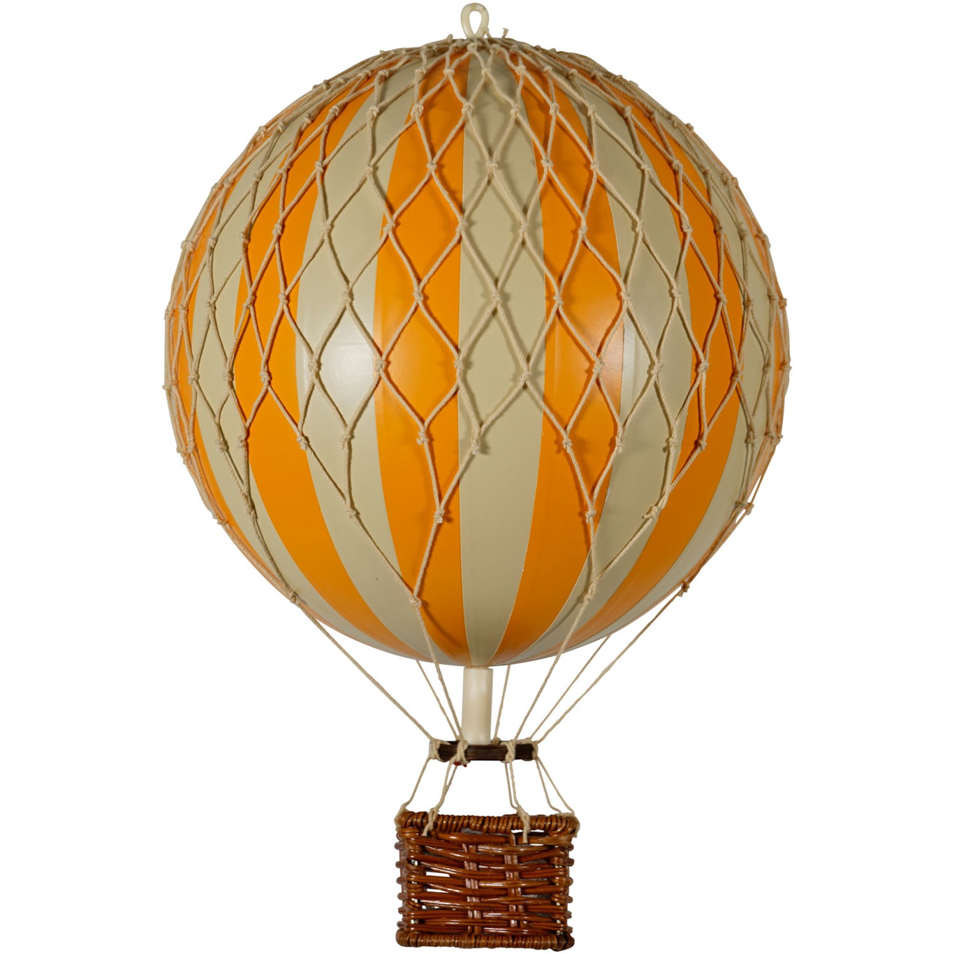 Travels Light Luftballong 18x30 cm, Orange / Ivory