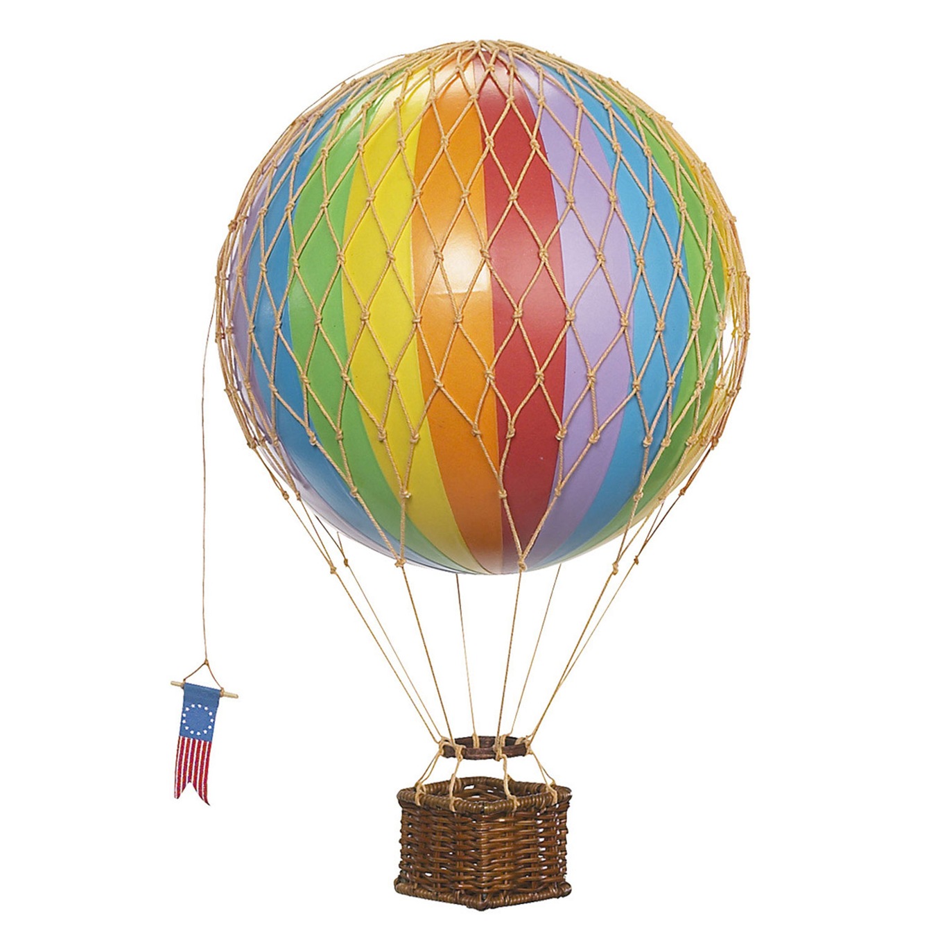 Travels Light Luftballong 18x30 cm, Rainbow