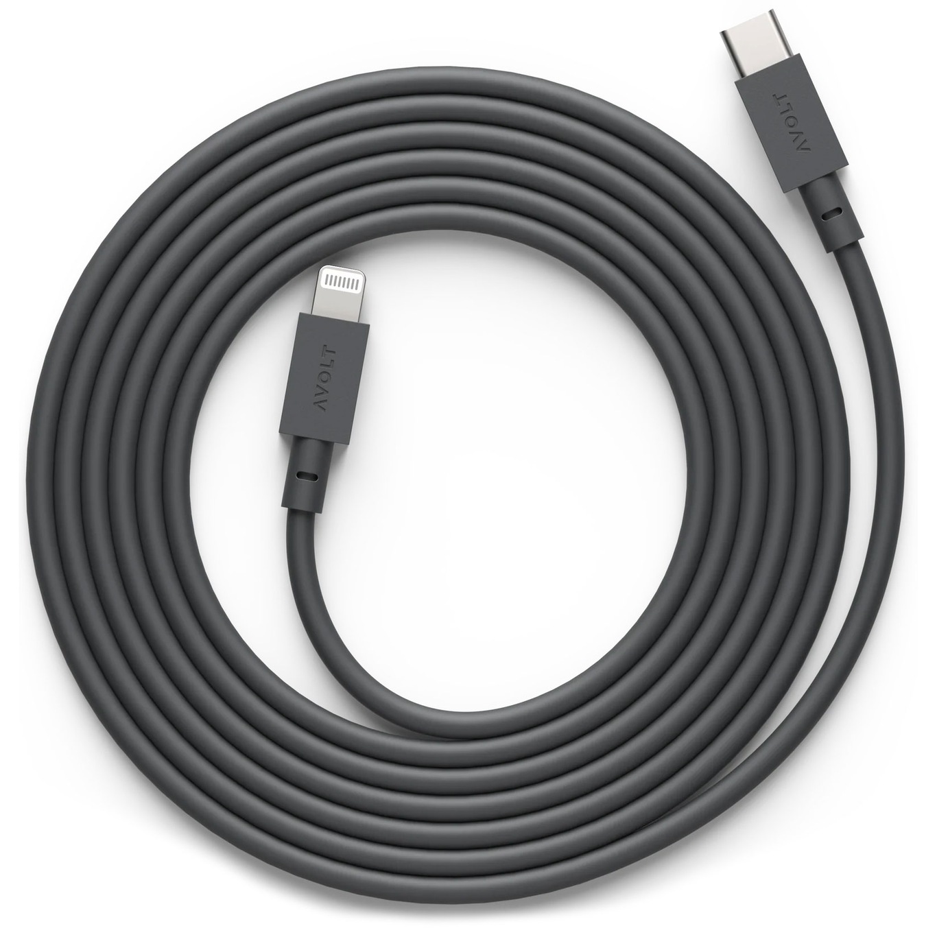 Cable 1 Laddsladd USB-C / Lightning 2 m, Gotland Grey