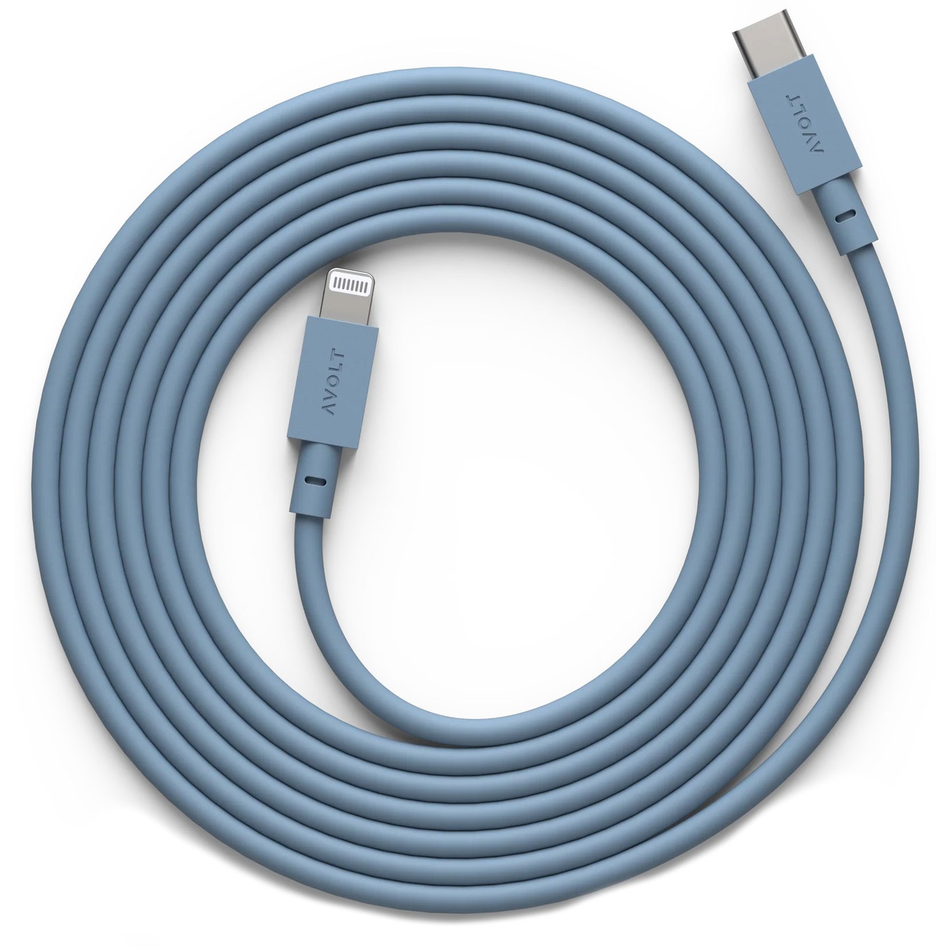 Cable 1 Laddsladd USB-C / Lightning 2 m, Shark Blue