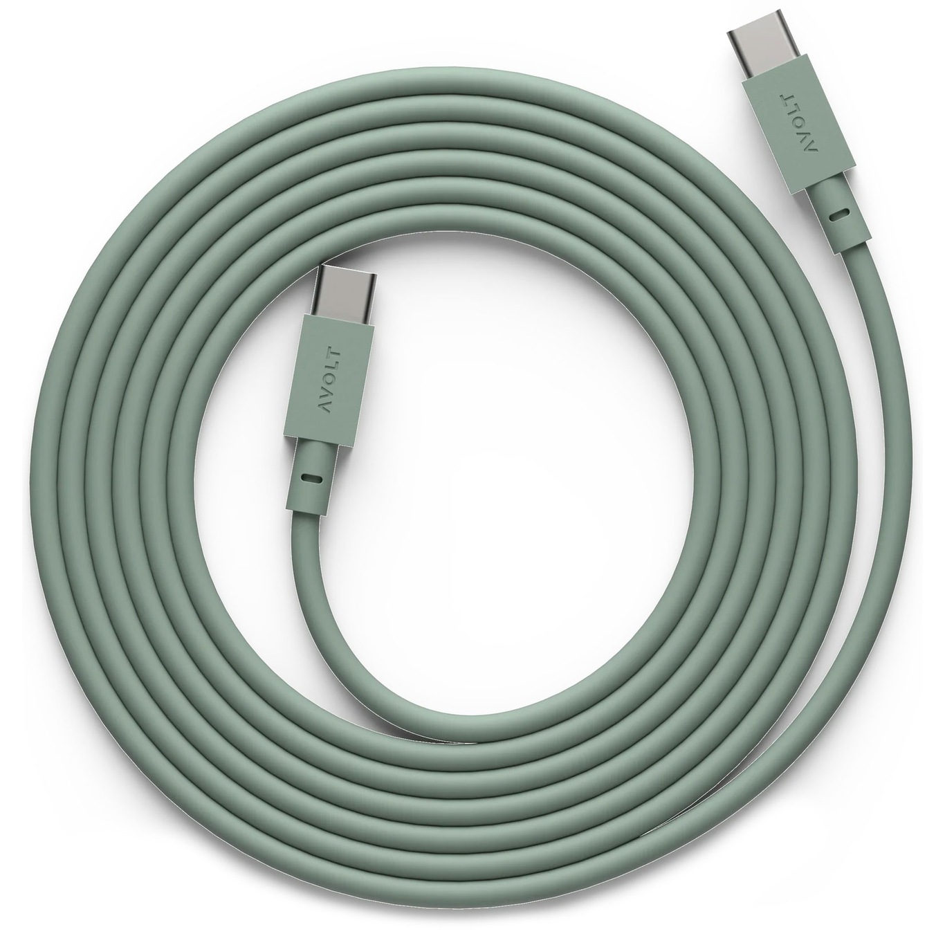 Cable 1 Laddsladd USB-C / USB-C 2 m, Oak Green