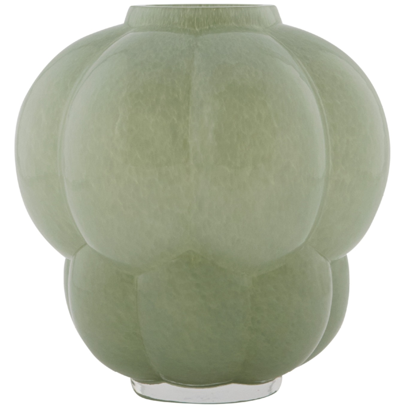 UVA glass vase Vas 28 cm, Pastel Green
