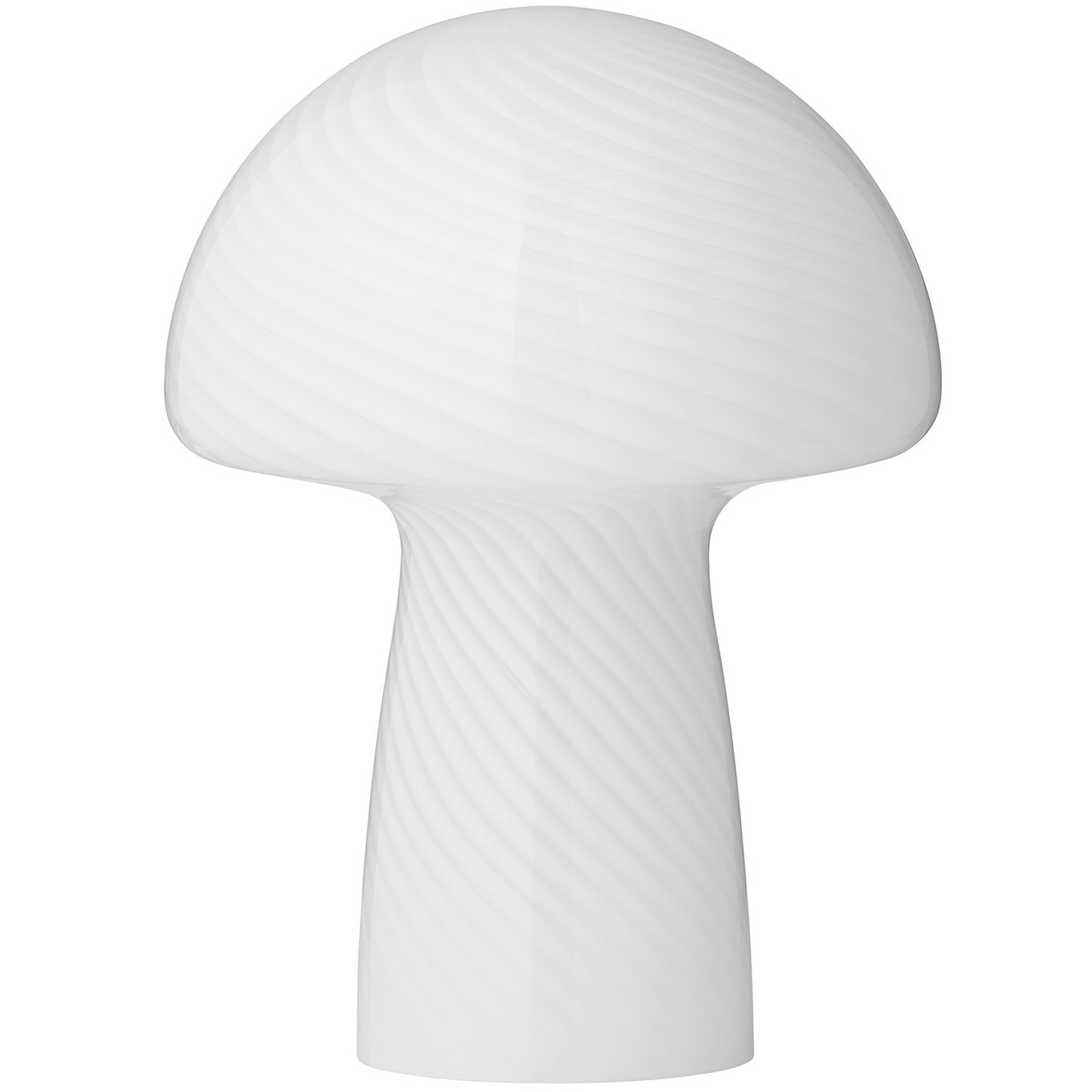 Mushroom Bordslampa XL 32 cm, Vit