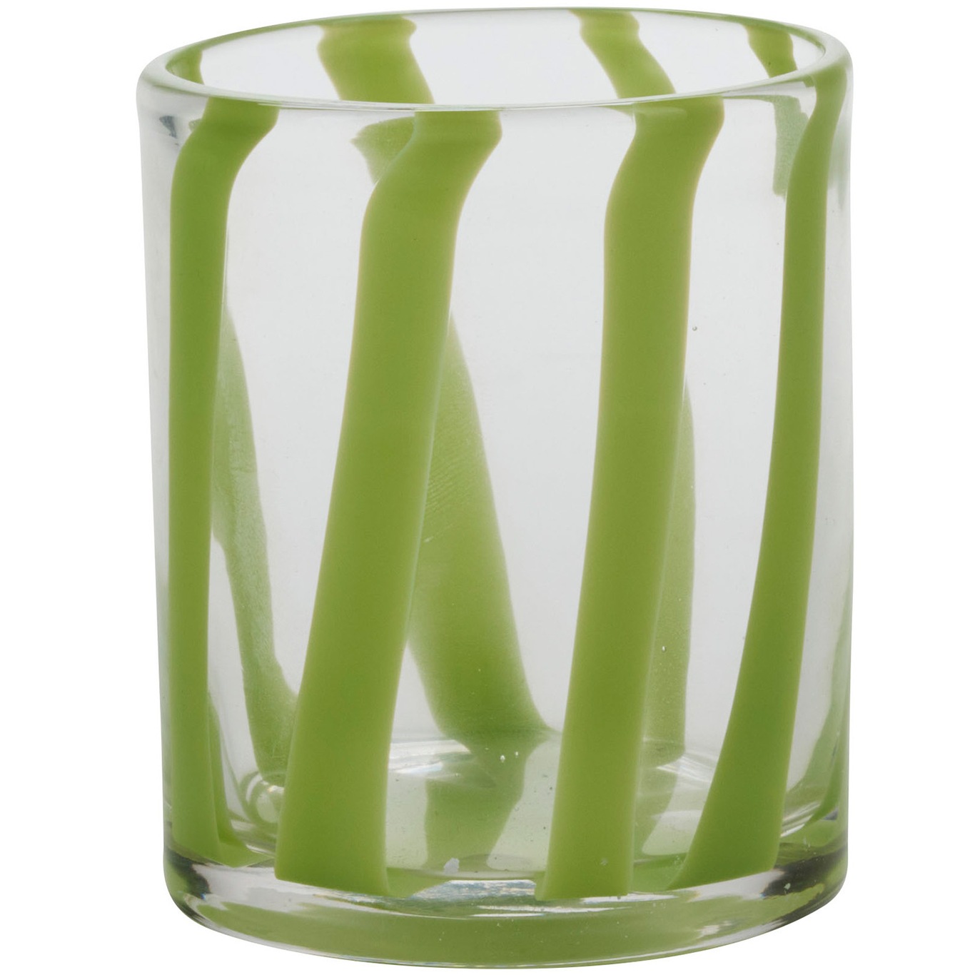 Glas 10 cm, Grön