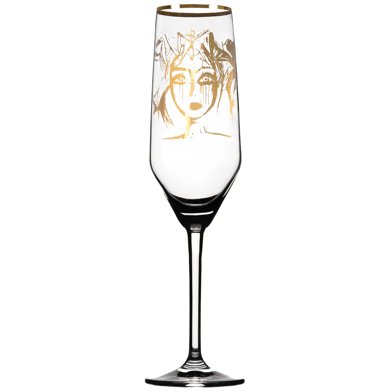 Slice Of Life Champagneglas, Guld