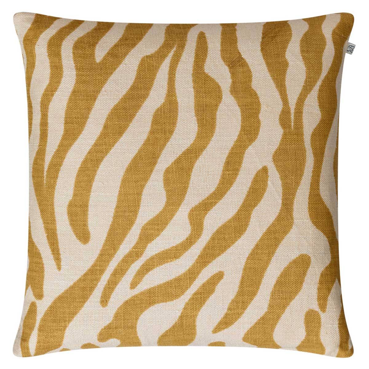 Zebra Kuddfodral 50x50 cm, Spicy Yellow