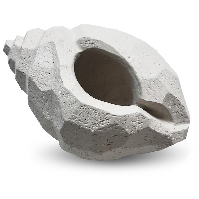 Cooee Design The Pear Shell Skulptur - Skulpturer Cement Charcoal