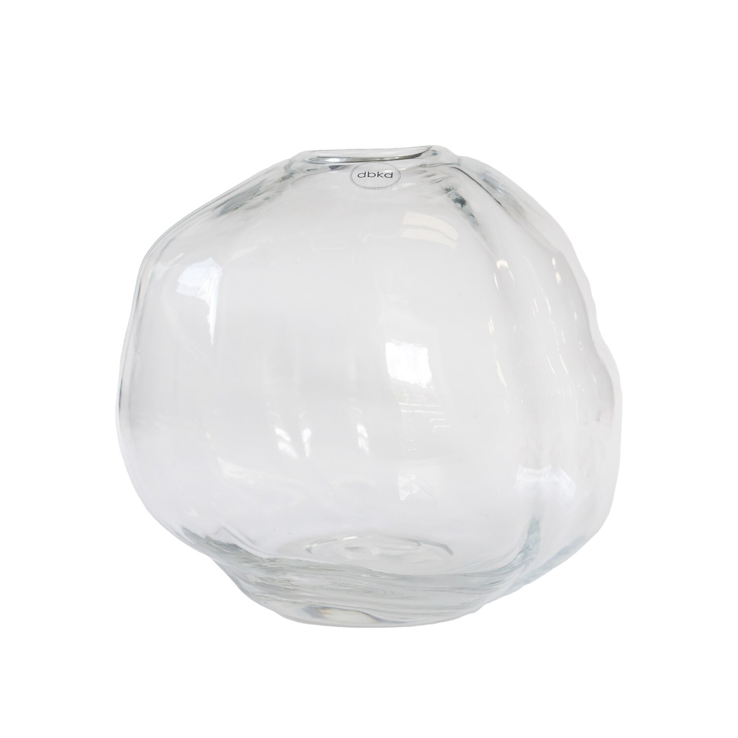 Dbkd Pebble Vas Small - Vaser Glas Klar