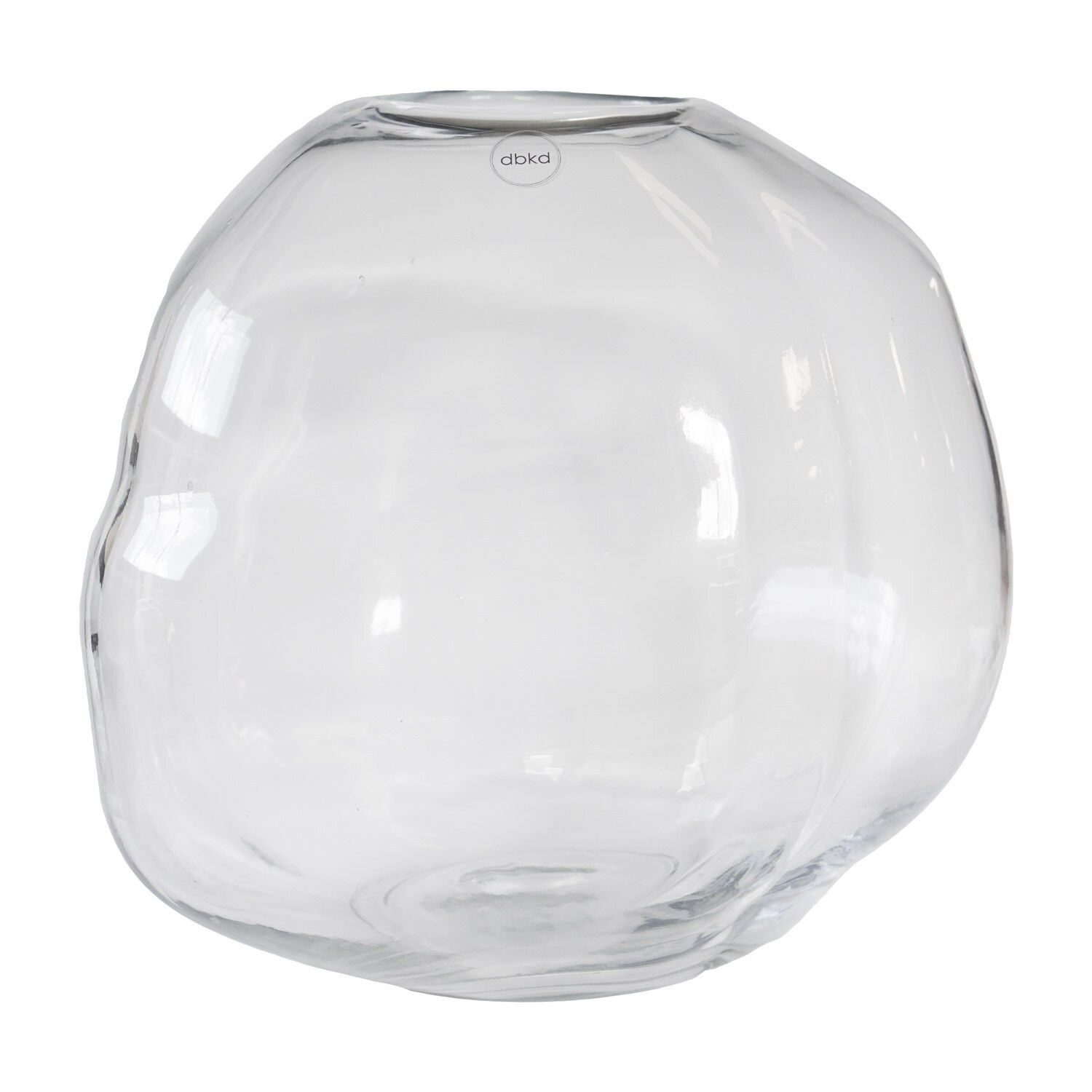 Dbkd Pebble Vas Large - Vaser Glas Klar