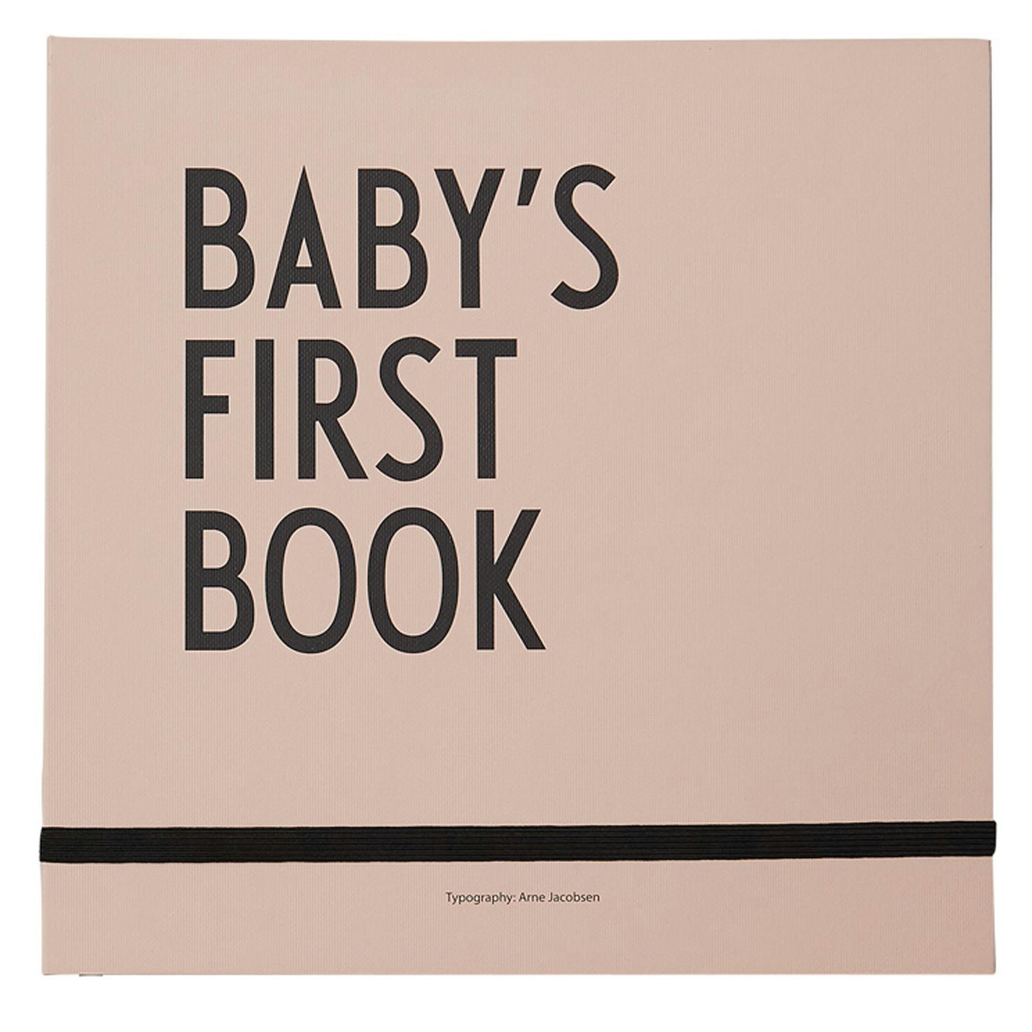 Design Letters Baby's First Book - Kalender & Anteckningsblock Nude