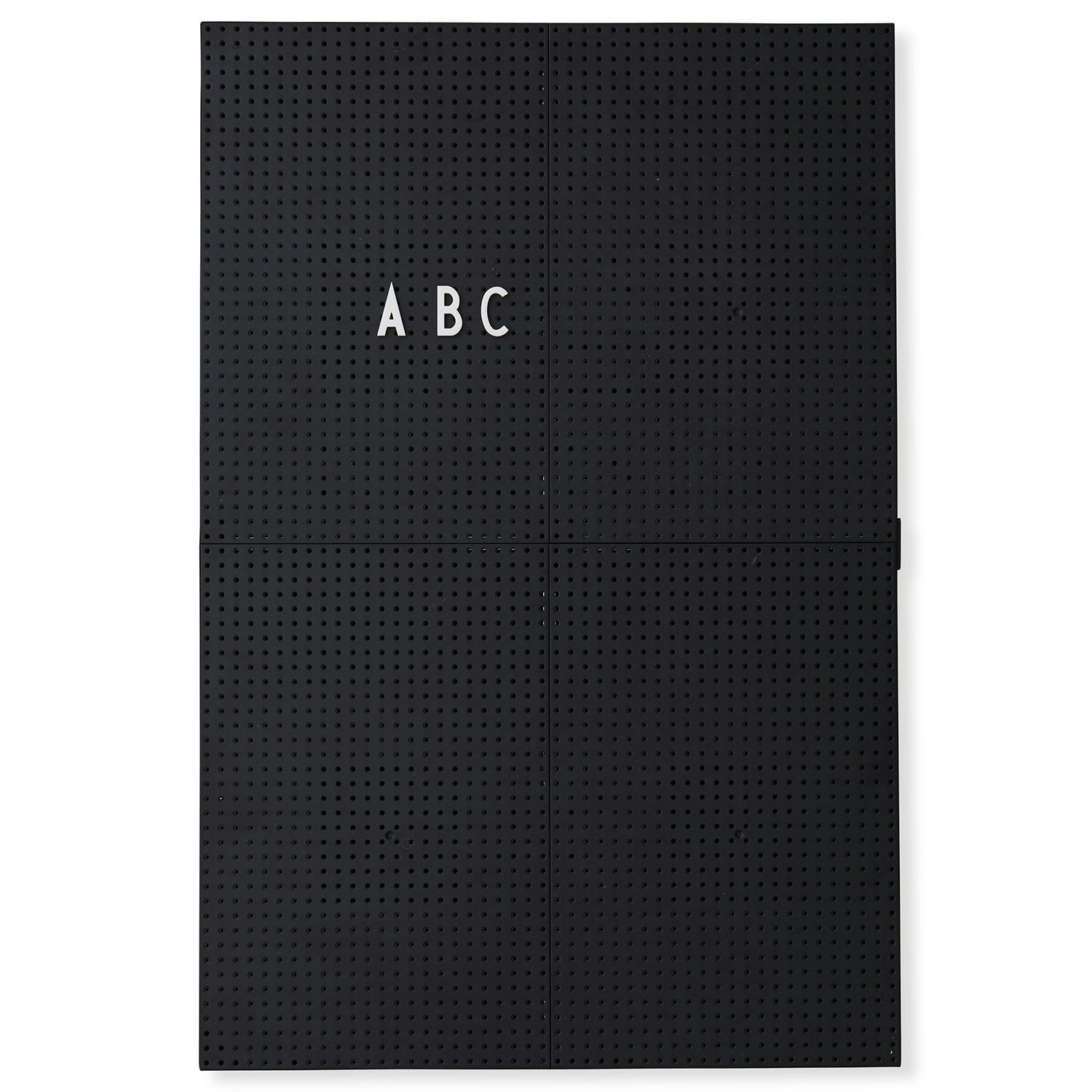 Design Letters Anslagstavla A3 Black - Kalender & Anteckningsblock Polyester Svart