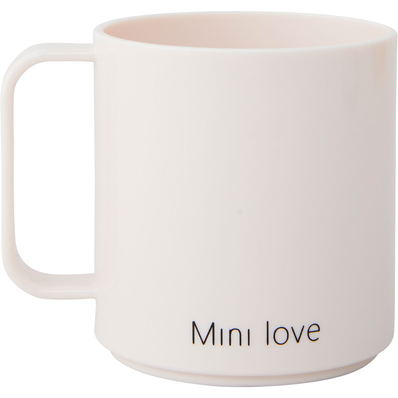 Mini Love cup with handle Kopp Med Handtag, Vit
