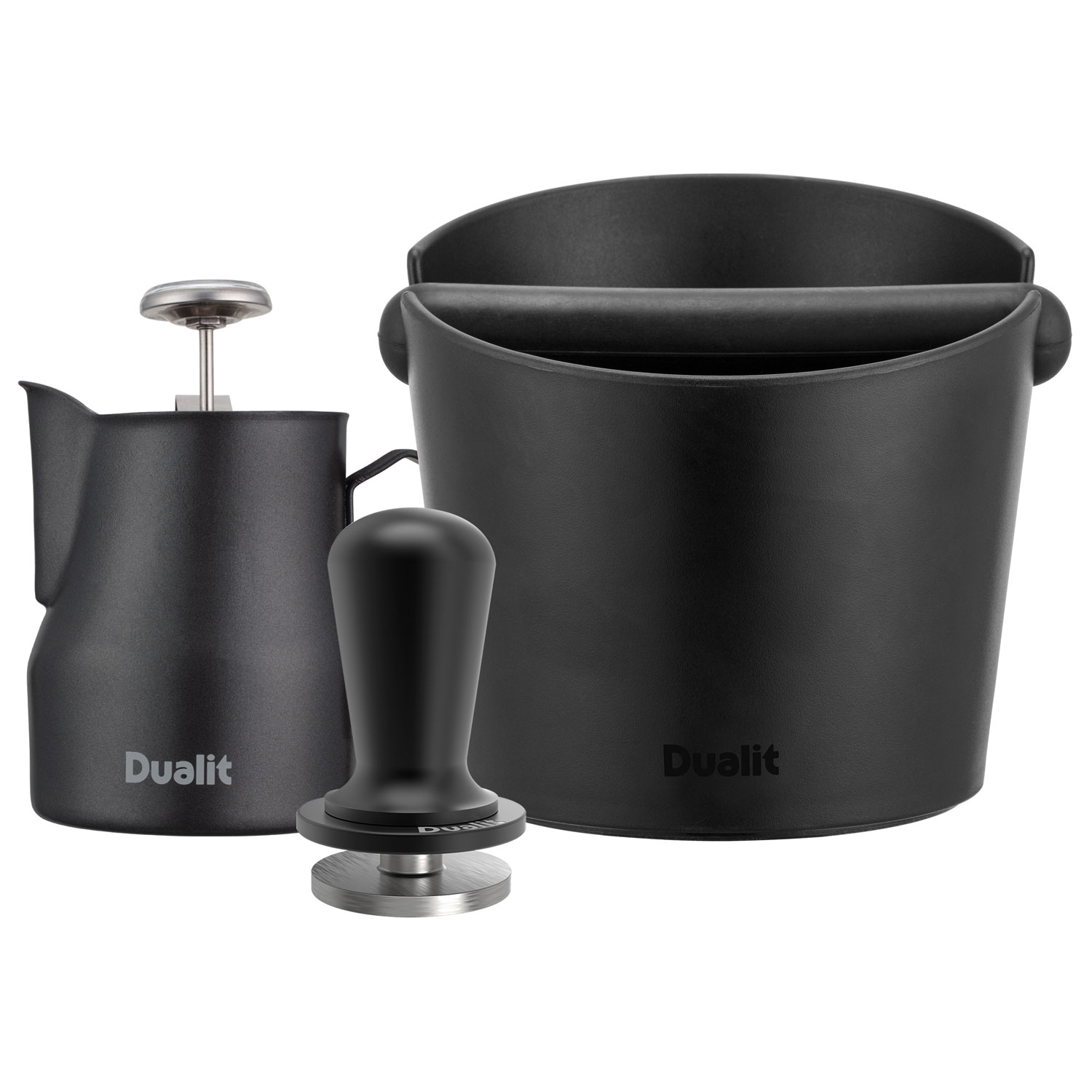 Dualit Barista Set 3 Delar - Kaffebryggare & Tekokare Svart