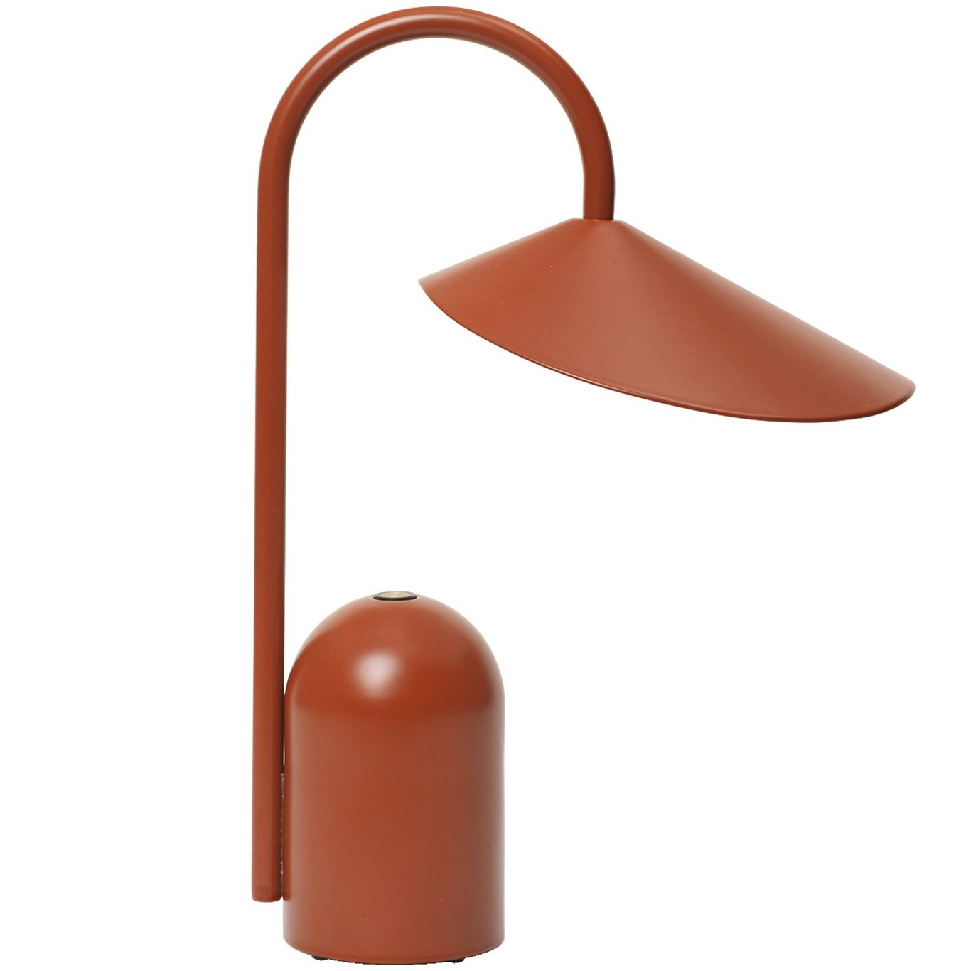 Arum Portable Bordslampa 30 cm, Oxide Red