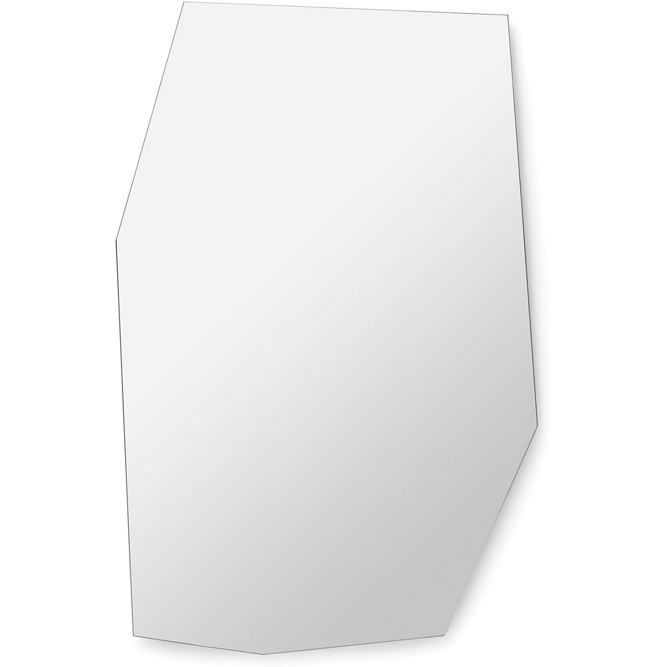 Shard Spegel 50,5x76 cm, Svart