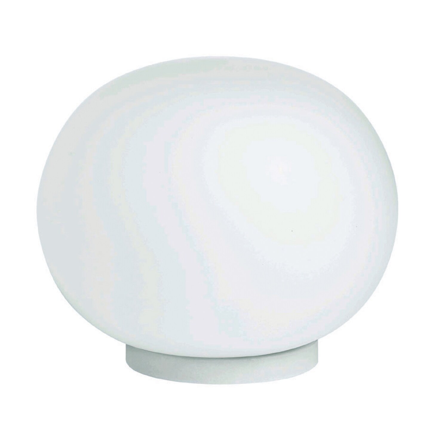 Flos Mini Glo-ball T Bordslampa - Bordslampor Handblåst Glas Vit