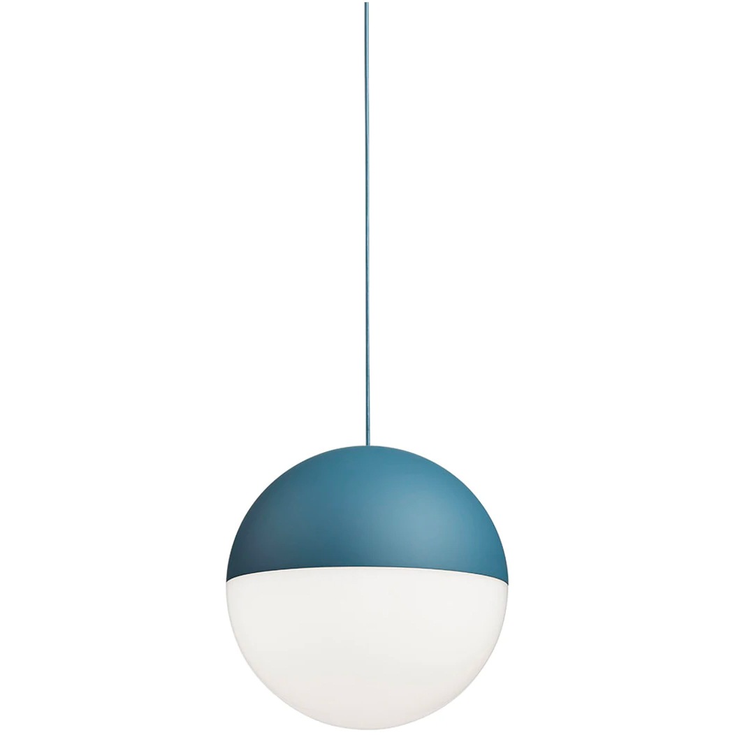 String Light Sphere Pendel 12M Dimbar Med Soft Touch, Blå