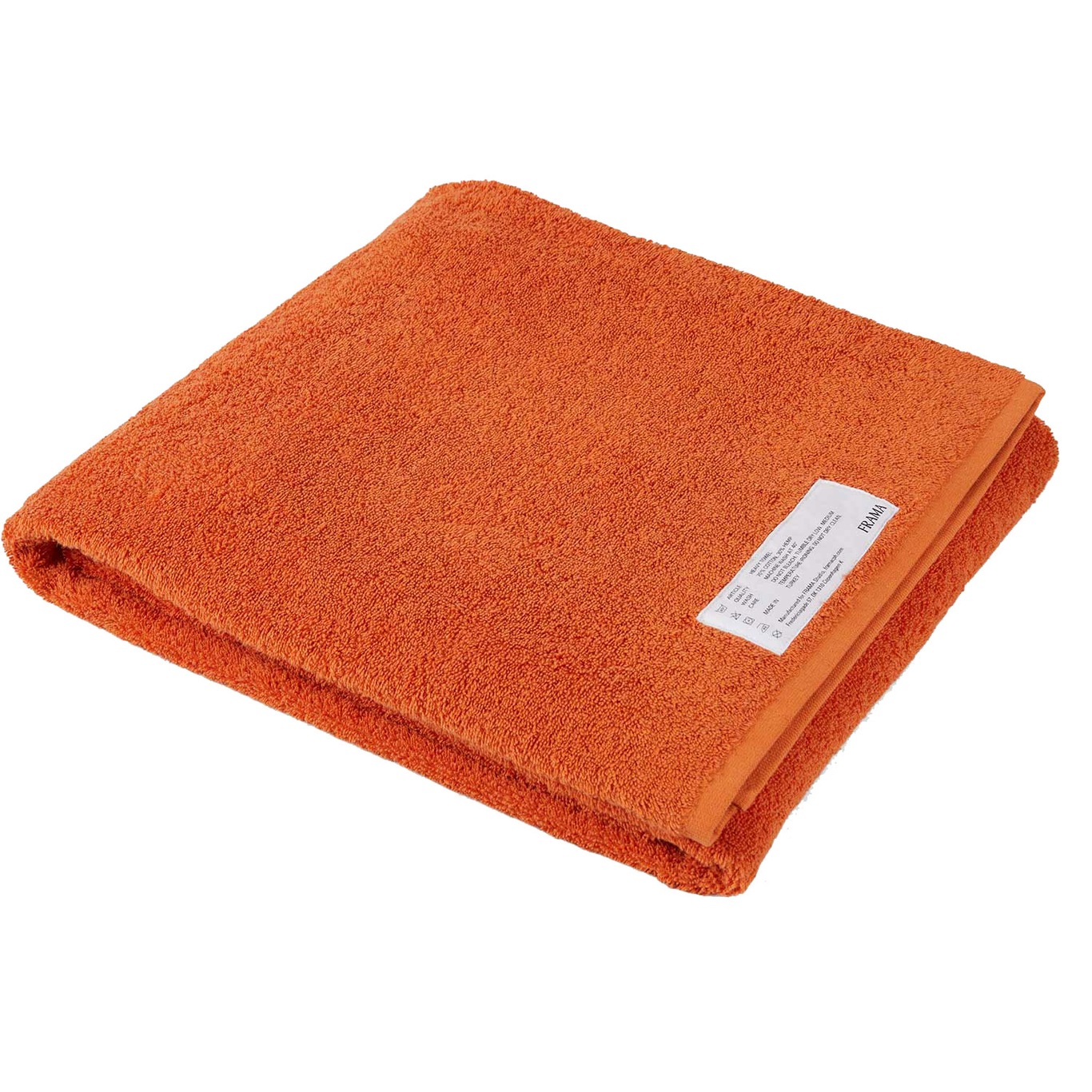 Heavy Towel Badlakan 100x150 cm, Burnt Orange