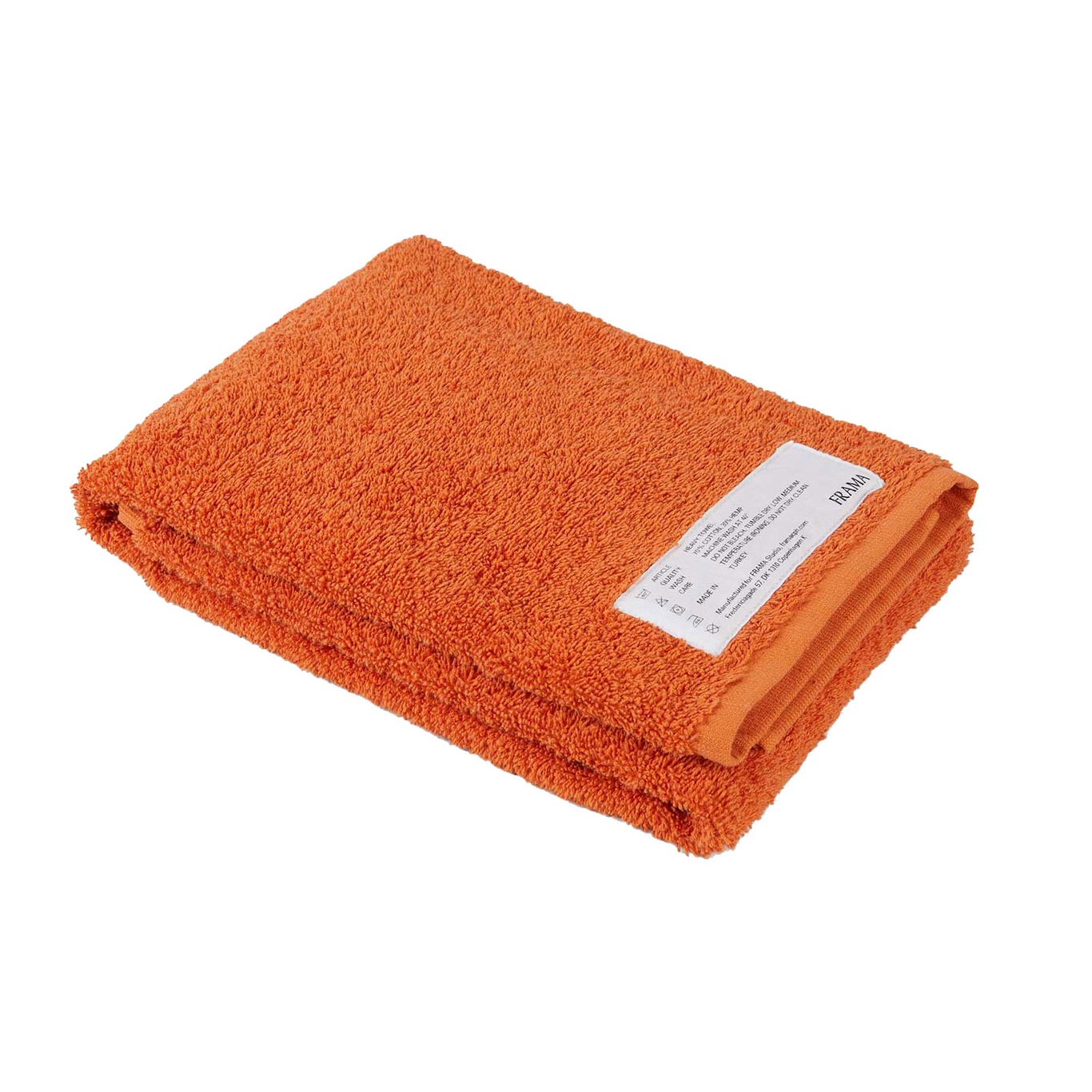 Heavy Towel Handduk 50x80 cm, Burnt Orange