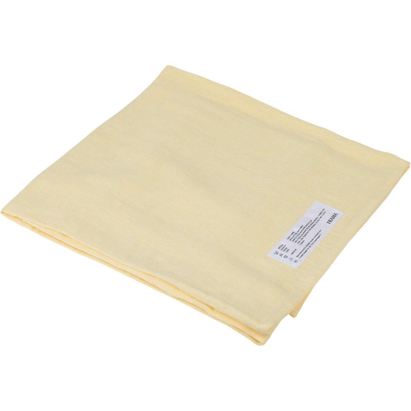 Light Towel Badlakan 100x150 cm, Pale Yellow