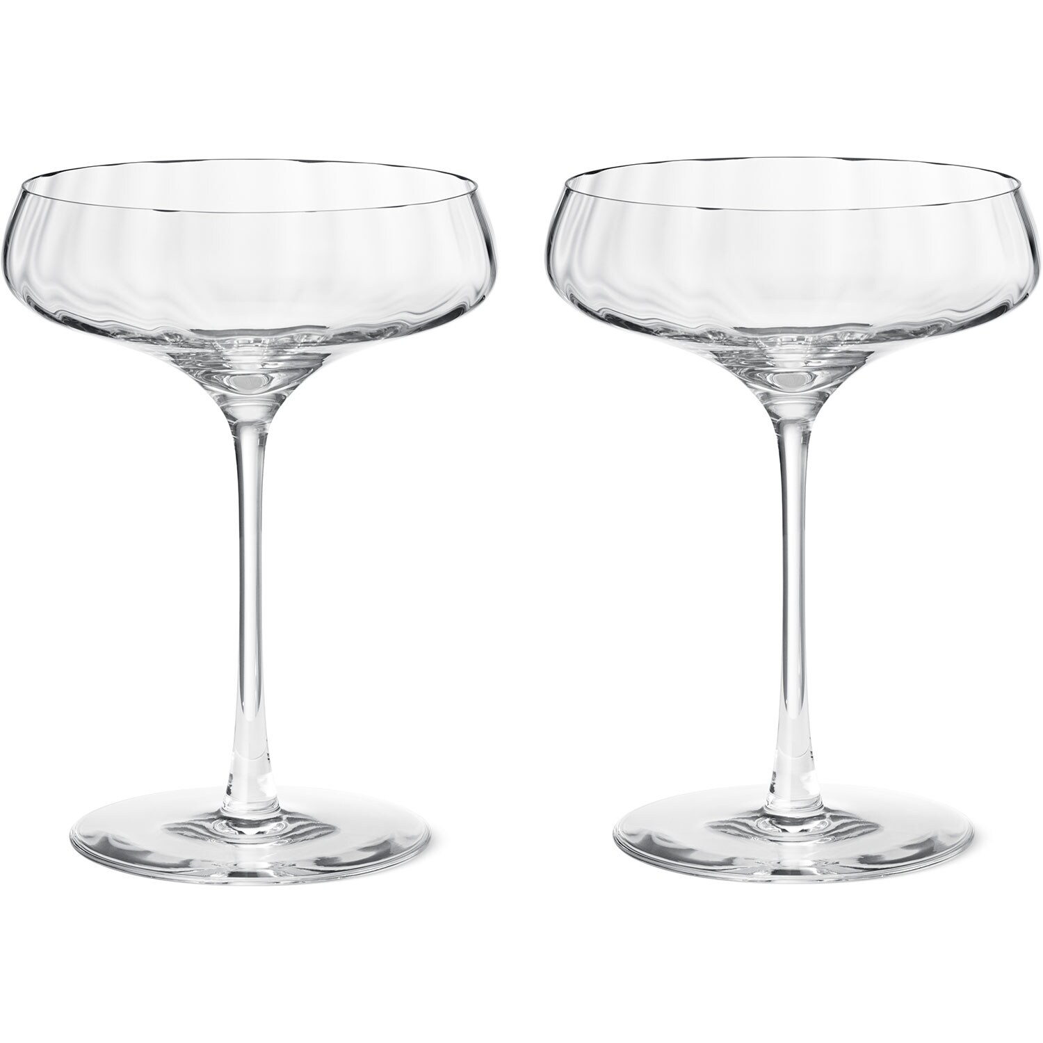 Georg Jensen Bernadotte Cocktailglas 20 Cl 2-pack - Martiniglas & Cocktailglas Kristallglas Klar