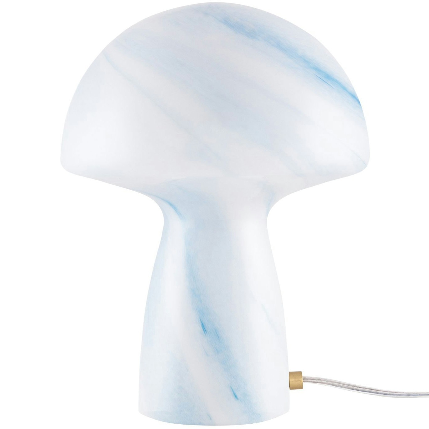 Fungo Swirl Bordslampa 22 cm, Blå