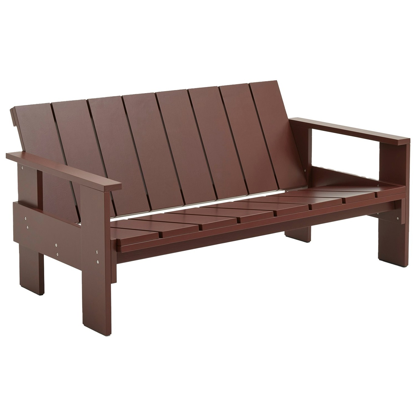 Crate Loungesoffa, Iron Red