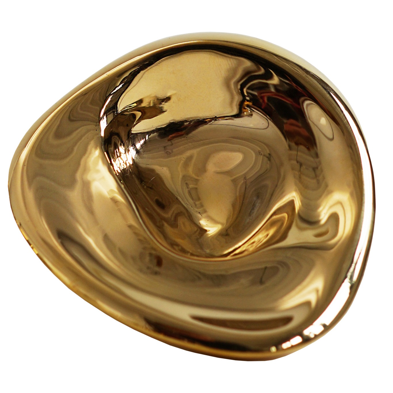 Ripple Knob Väggkrok 9 cm, Guld