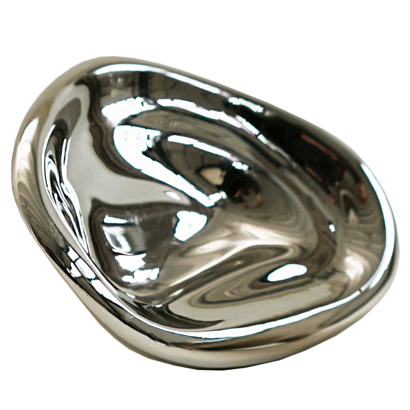 Ripple Knob Väggkrok 8 cm, Silver