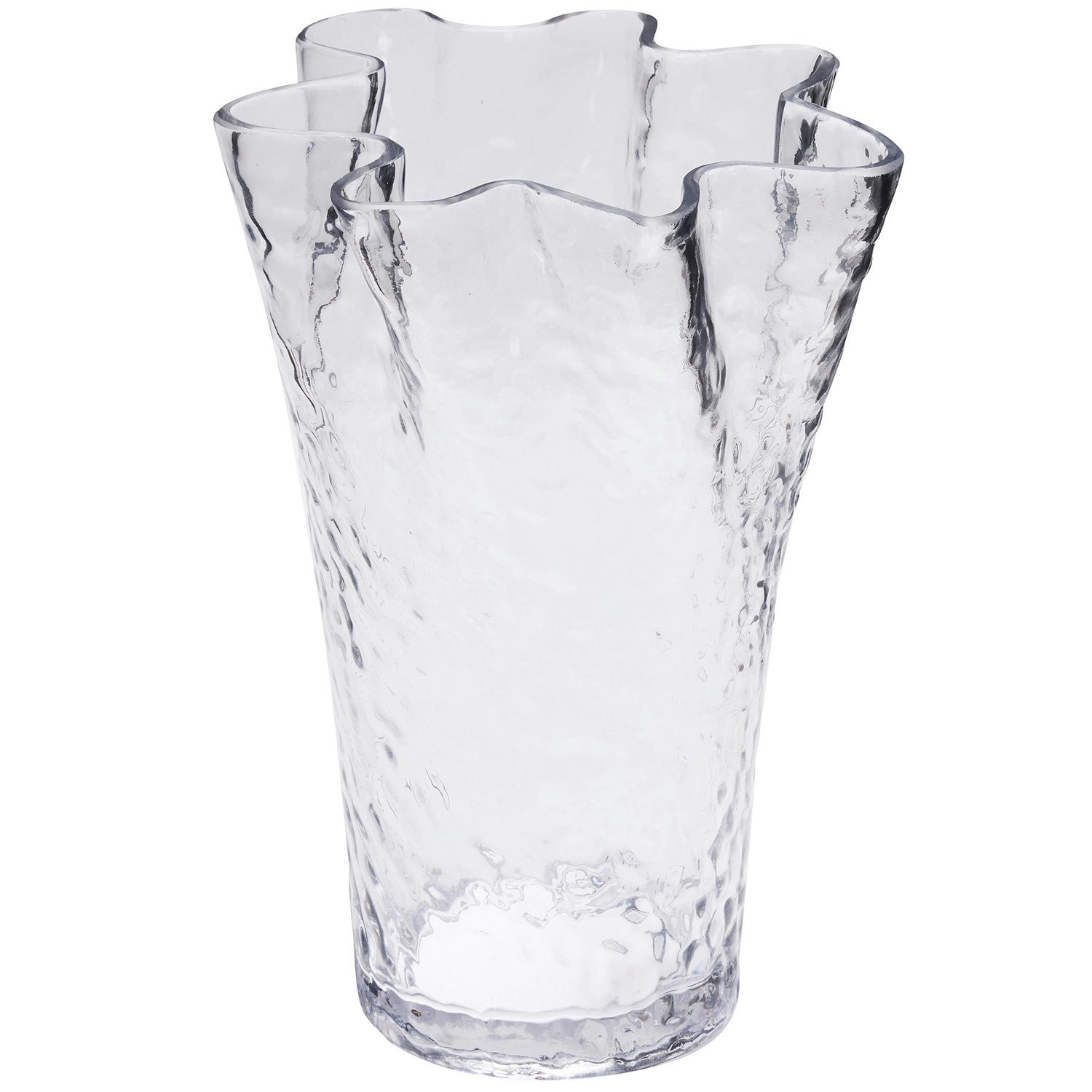 Hübsch Volang Vas - Vaser Glas Klar