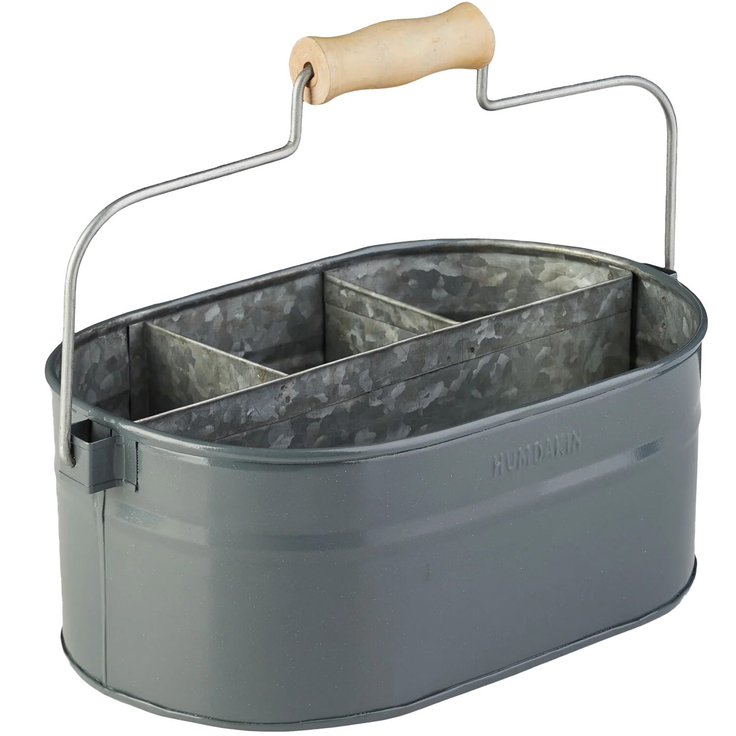Humdakin System Bucket Förvaring - Lådor & Askar Zink Mattsvart