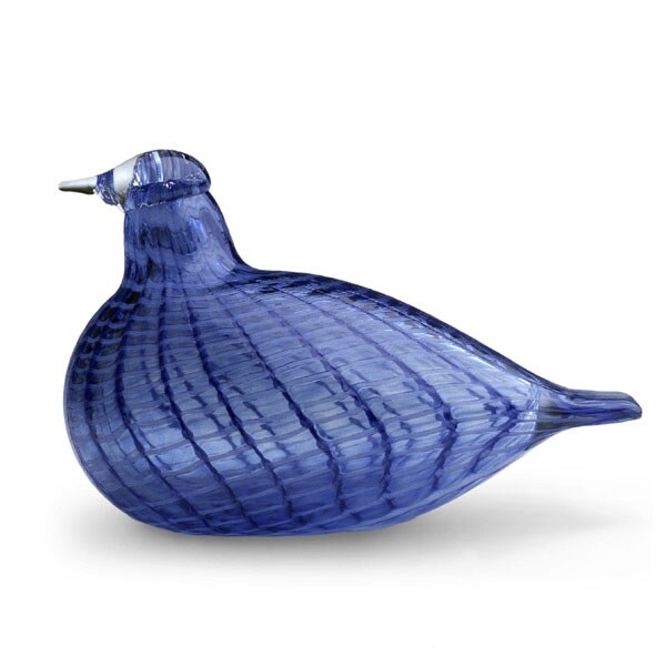 Iittala Birds By Toikka Blue Bird - Konstglas Glas Blå