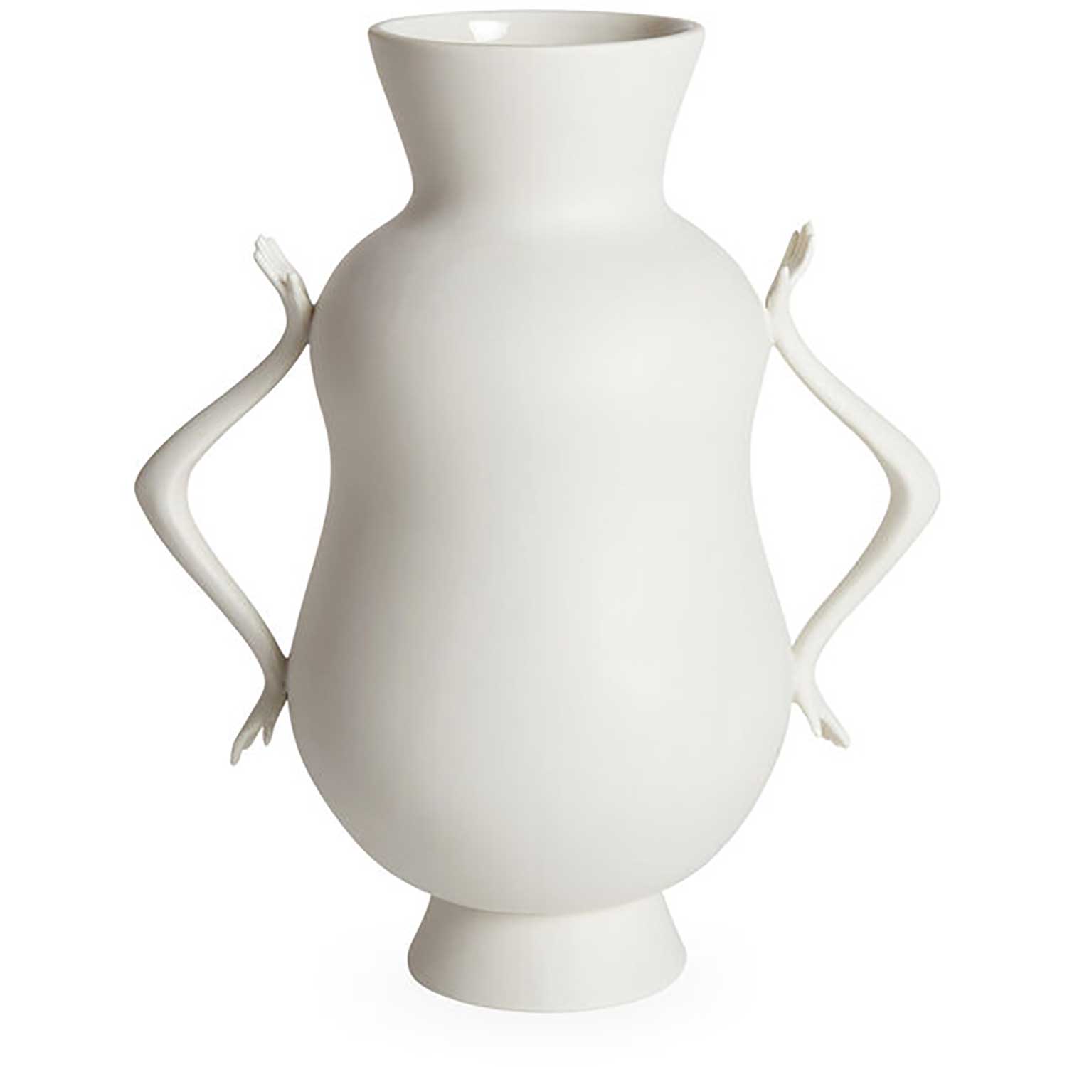 Jonathan Adler Eve Double Bulb Vas - Vaser Keramik Vit