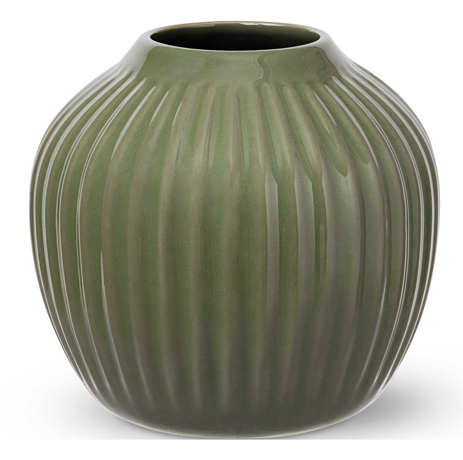 Kähler Hammershøi Vas 13 Cm - Vaser Keramik Mörkgrön