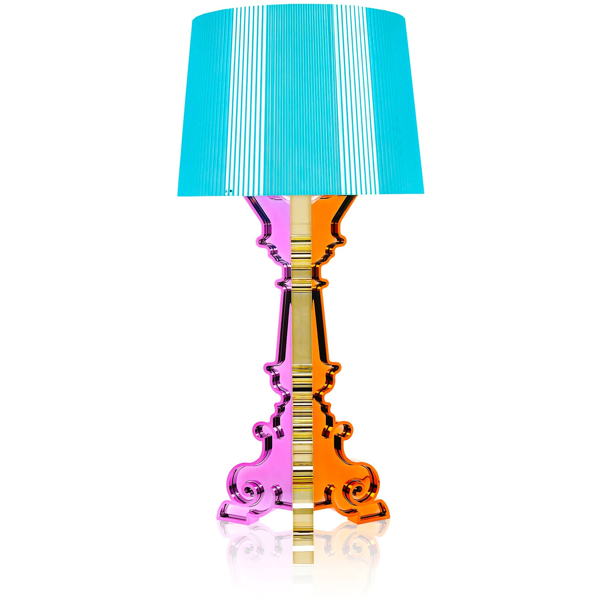 Kartell Bourgie Bordslampa - Bordslampor Polykarbonat 2.0 Blå