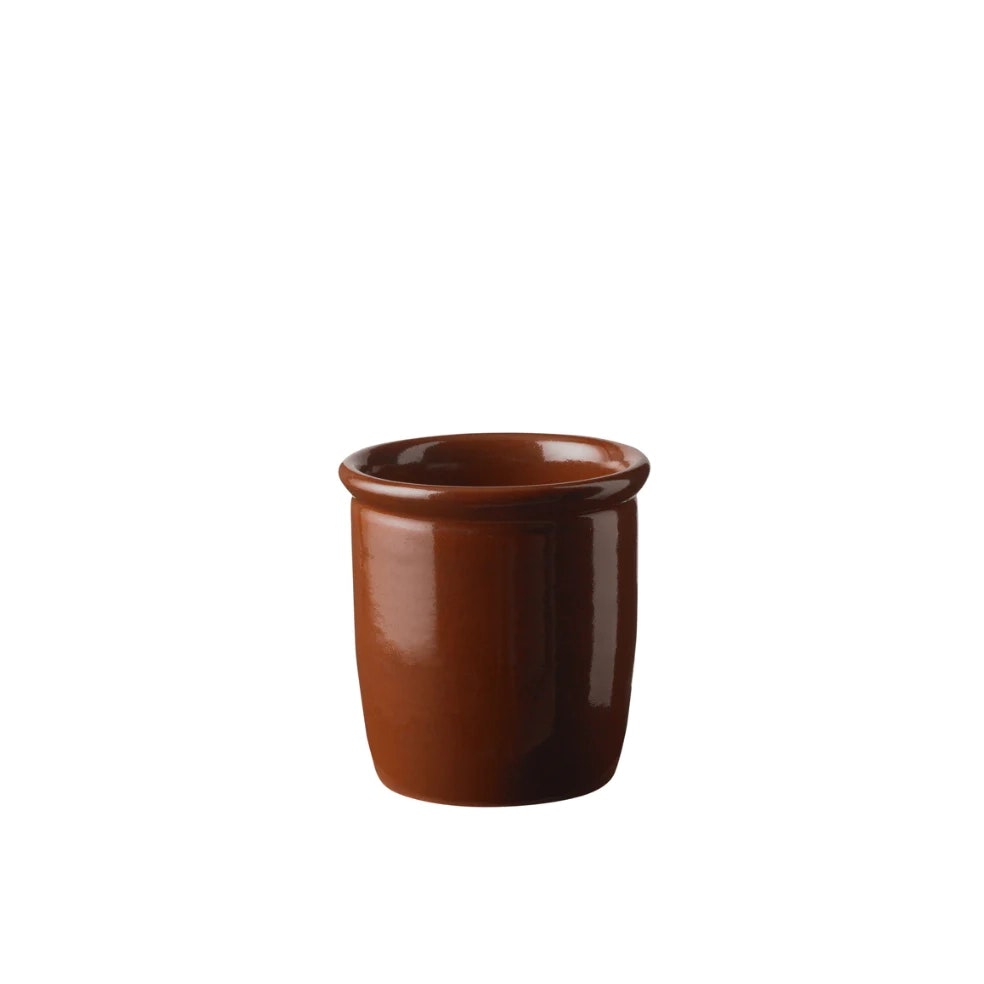 Knabstrup Keramik Syltkruka 0.5 L - Sockerskålar Keramik Brun
