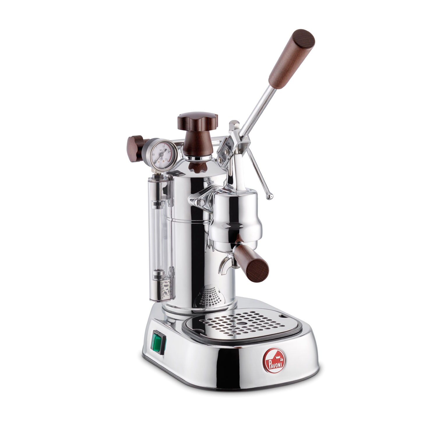 La Pavoni Europiccola Professional Espressomaskin pläterat Stål - Espressomaskiner & Tillbehör Mässing Guld