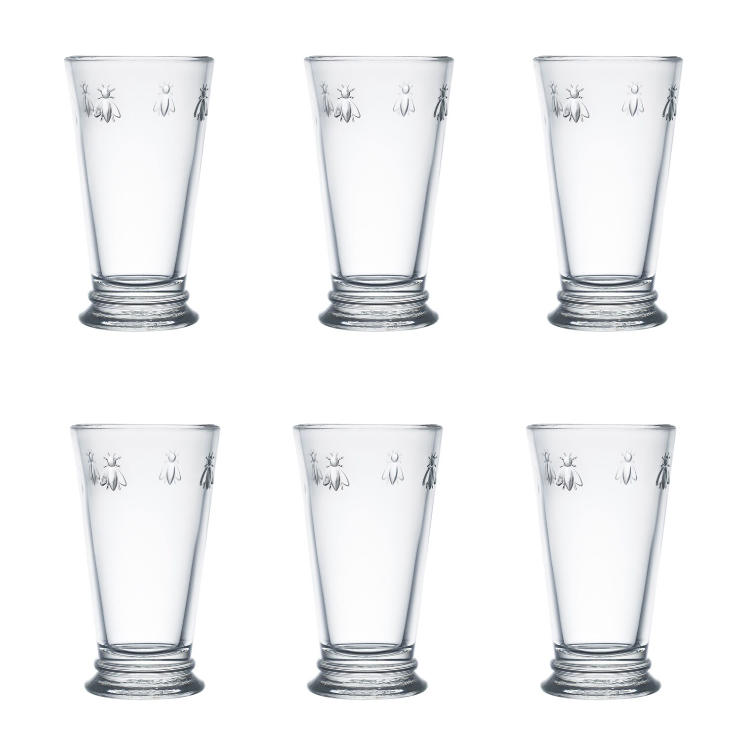 La Rochere Abeille Longdrink 46 Cl 6-pack - Highballglas & Longdrinkglas Glas Klar