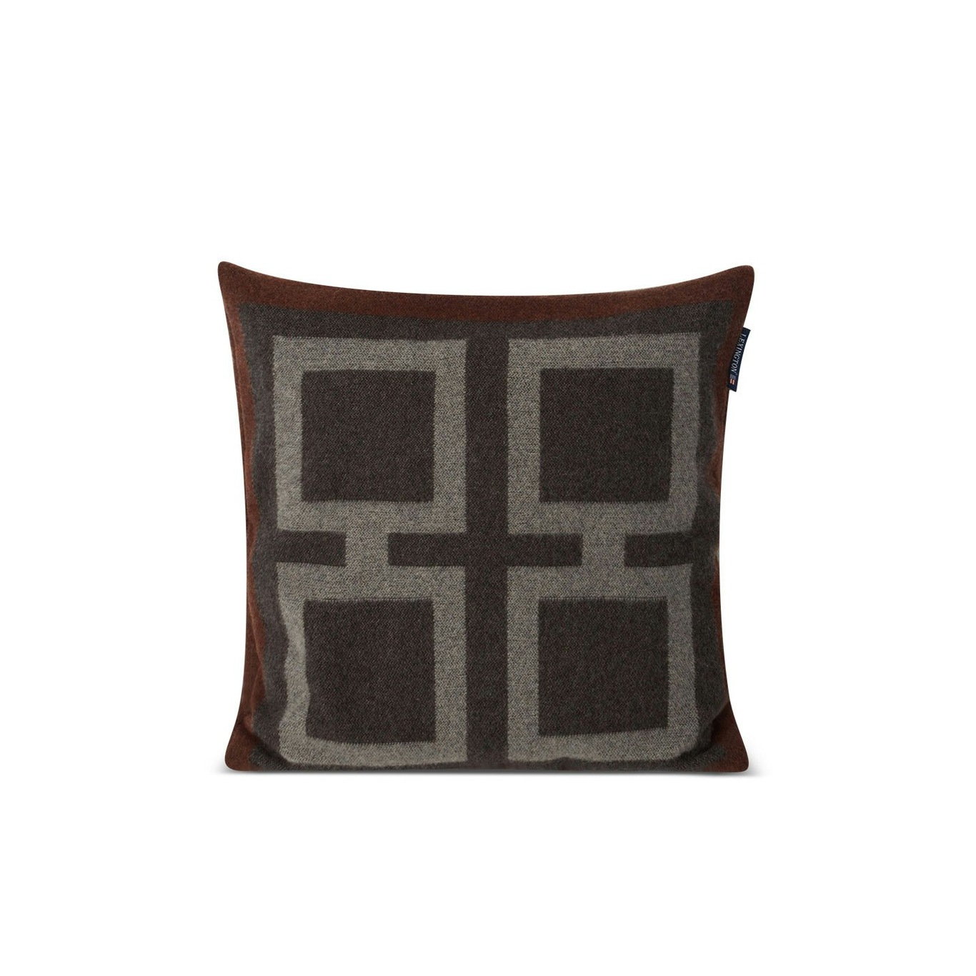 Graphic Recycled Wool Pillow Cover Kuddfodral 50x50 cm