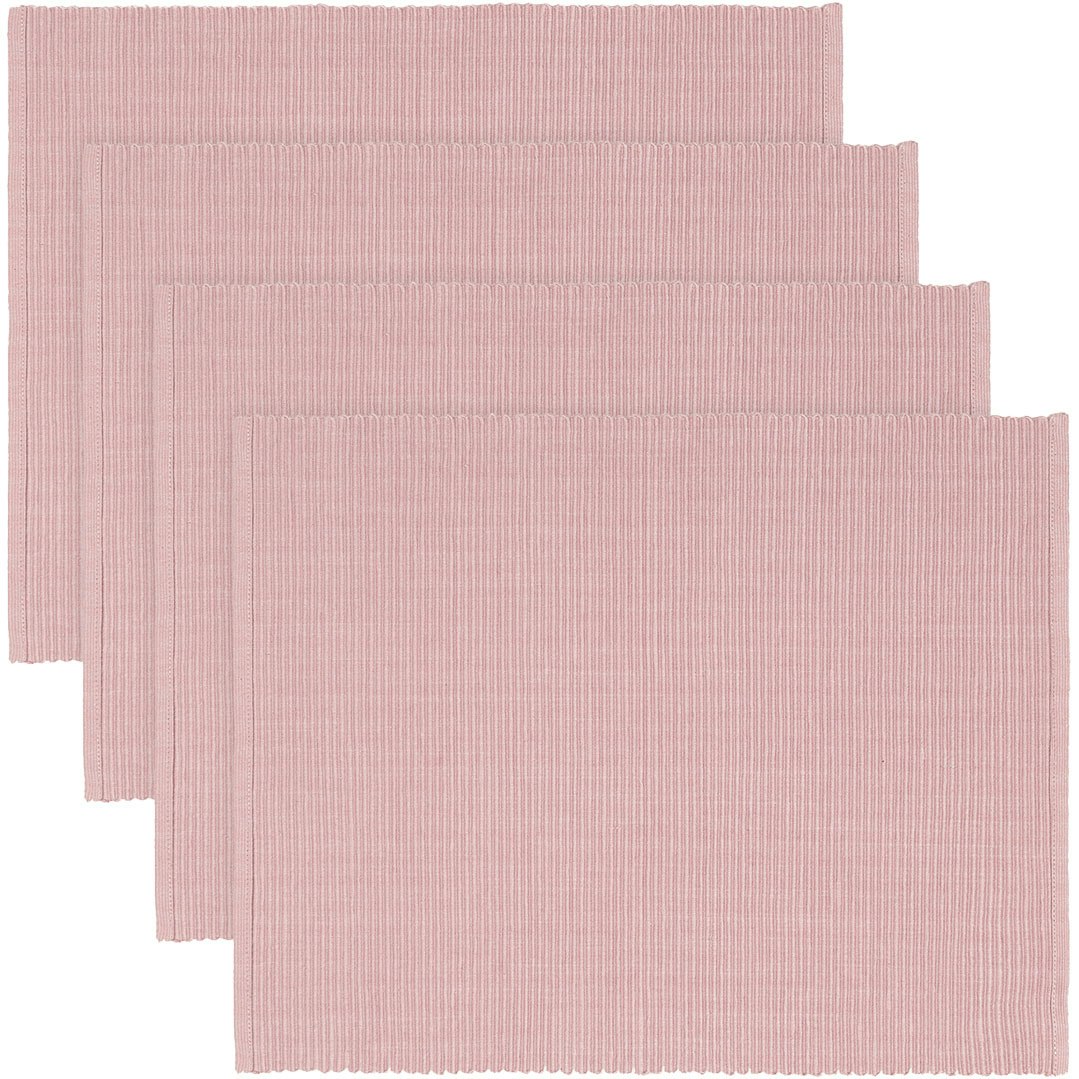 Uni Bordsunderlägg 35x46 cm 4-pack, Dusty Pink