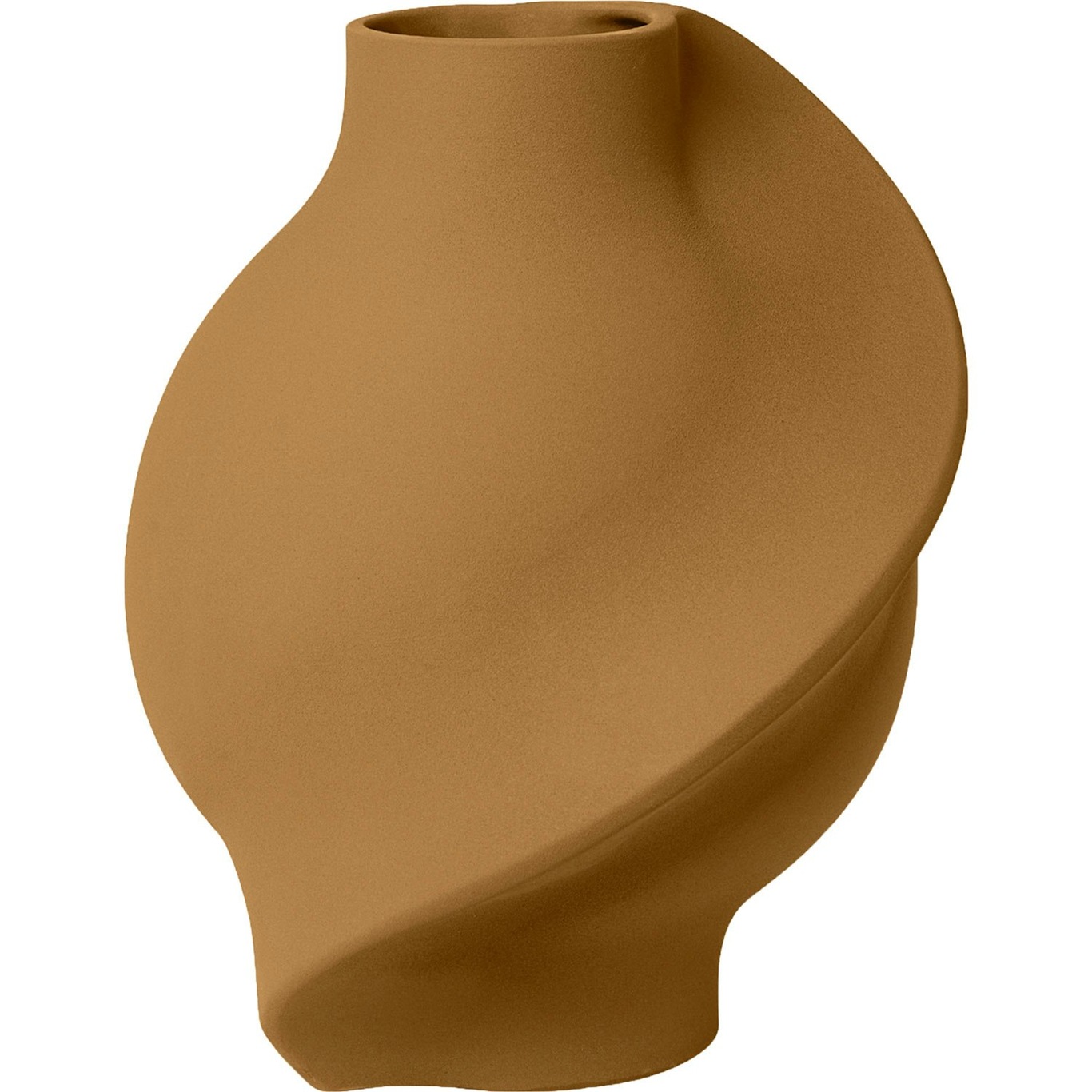 Pirout 02 Vas 42 cm, Sanded Ocker
